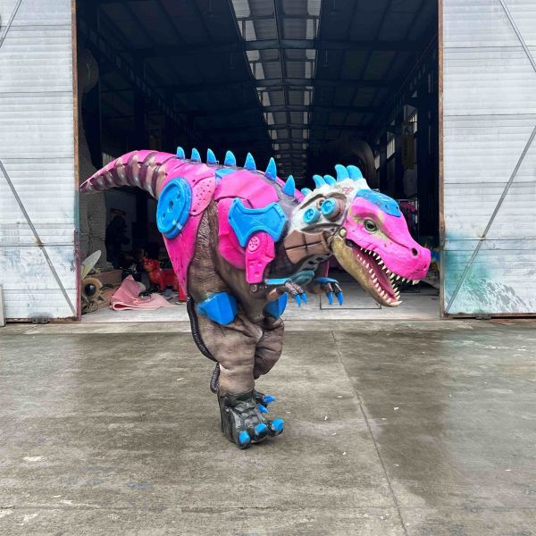 Event Atmosphere Create Interactive Dinosaur Costume With Light Weight