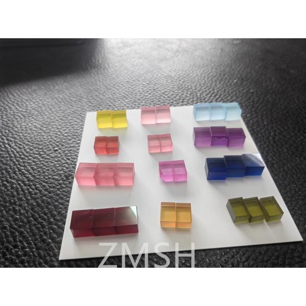 Золотой искусственный сапфир сырой драгоценный камень шкала твердости Моха 9 кристаллов для ювелирных изделий