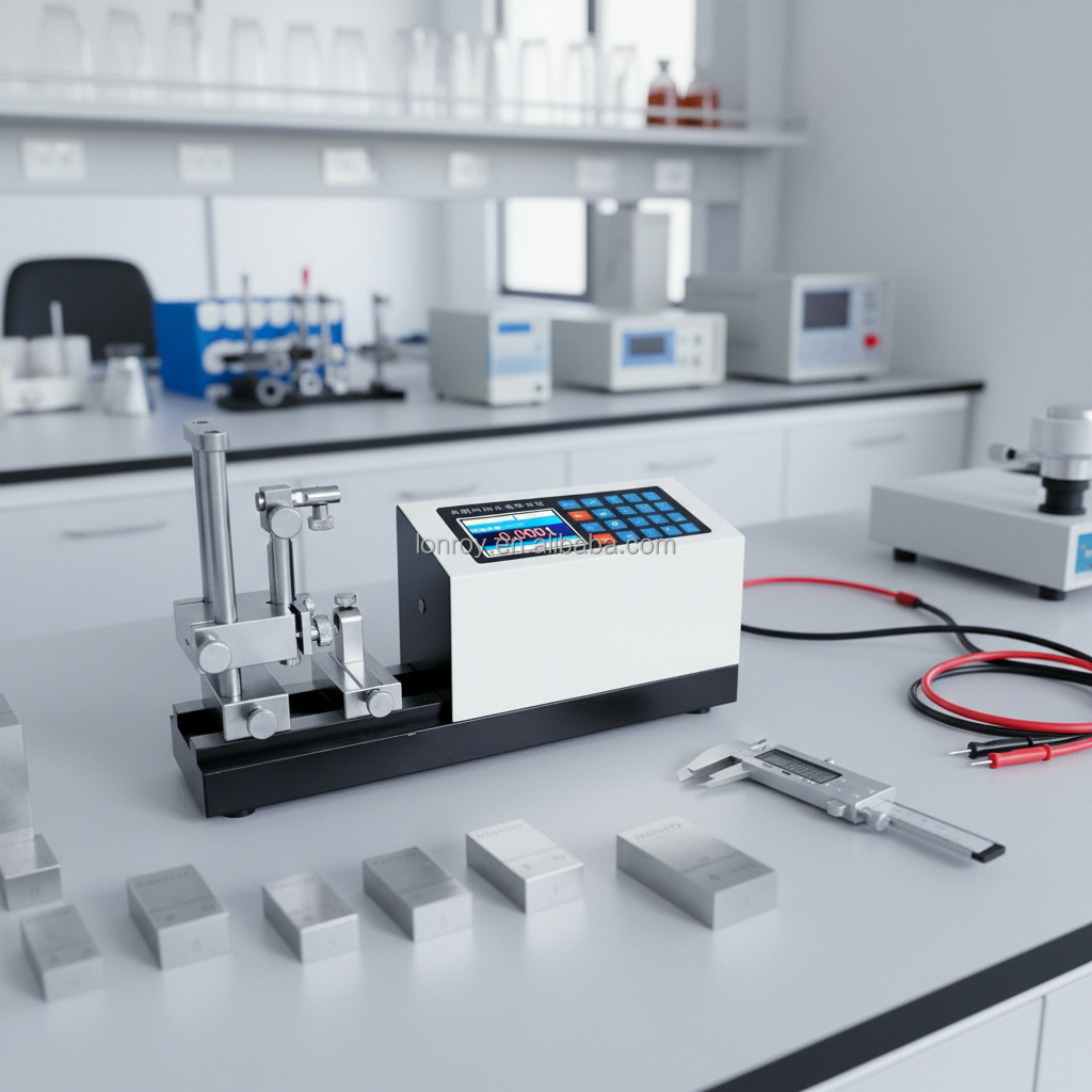 Grating Dial Indicator Calibrator Grating-Type Dial Indicator Calibration Instrument Grating Dial Gauge Calibration Apparatus