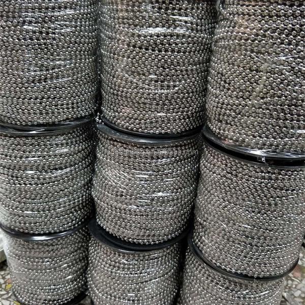 Школьная роликовая цепь с роликовой цепью 4,5-6 мм из нержавеющей стали для жалюзи