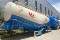 3-Axis Silo Tanker Semi Trailer 40 45 50 Ton Powder Transport for Cement High Demand Cargo & Utility Trailers