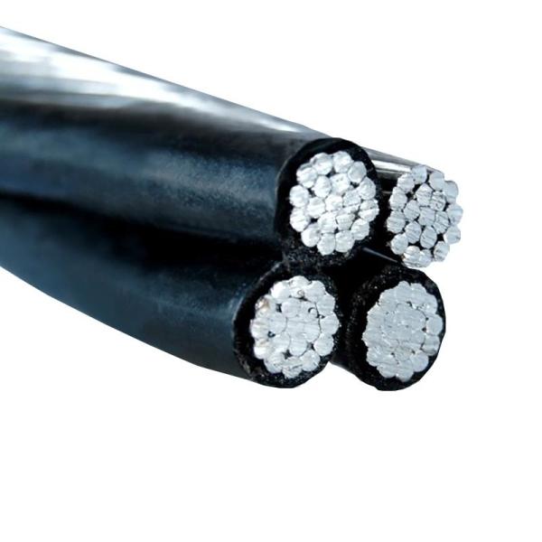 0.6/1kv 25mm 35mm 50mm 70mm 90mm PE Insulated Aluminum Conductor Overground Overhead Electric Cable