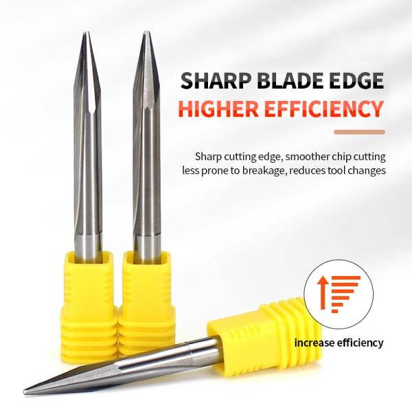 Yingba Customizable Router Bit Set 4/6mm Shank Tungsten Carbide Milling Cutter for Density Board/Solid Wood Board OEM Supported