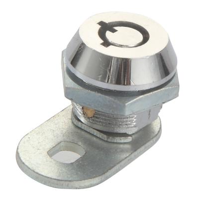 Fechamento de caixa de armário de 12 mm de altura com pino tubular de liga de zinco trava de came para armazenamento