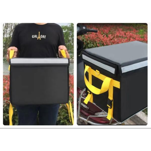 Bolsa de refrigeración aislada reutilizable para el transporte de alimentos