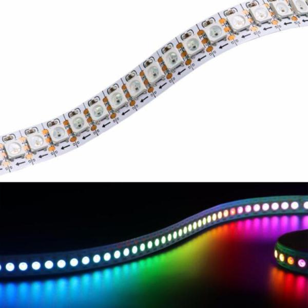 IP20 5VDC IC WS2812b 144leds/M 5050 RGB Led Rope