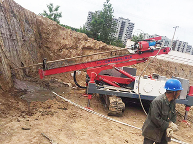 Электрическая буровая установка анкера глубины диаметра 100m 50mm