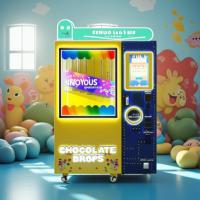 Large Capacity Multi Flavoured Chocolate Sugar Beans Vending Machine Self Service Candy Dispenser