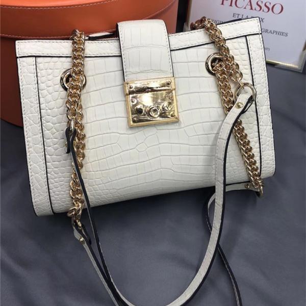 Fancy Genuine Crocodile Belly Skin Female Small Purse Women Flap Bag Exotic Alligator Leather Lady Single Shoulder Bag