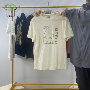 Wholesale Second Hand Women's T-shirts Clothing Fashion Casual Good Quality Men