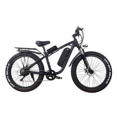 60-80km Full Suspension Women'S Fat Tire Electric Bike Ladies Fat Tire Beach Cruiser