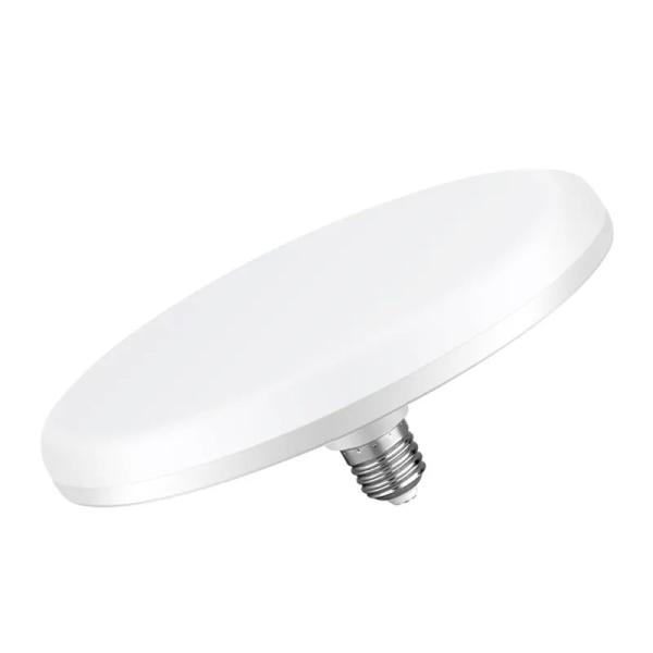 Plastic Body 12W 20W 30W 40W 50W LED Lamp E26 E27 UFO LED BULB 6500K