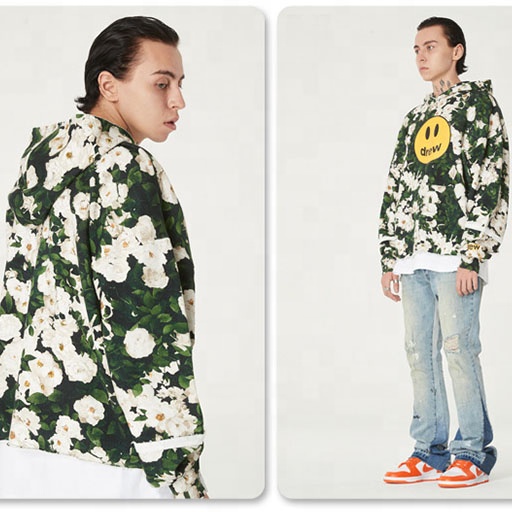 Людей Hoodies свитера пуловера шеи моды слишком большой хлопок нейлона высоких