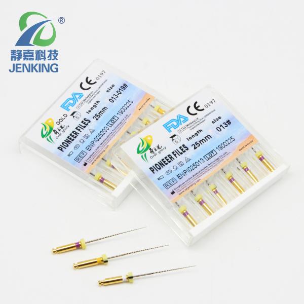 Efficient Niti Alloy Endodontic Pathfiles 2% Taper For Building Smooth Path