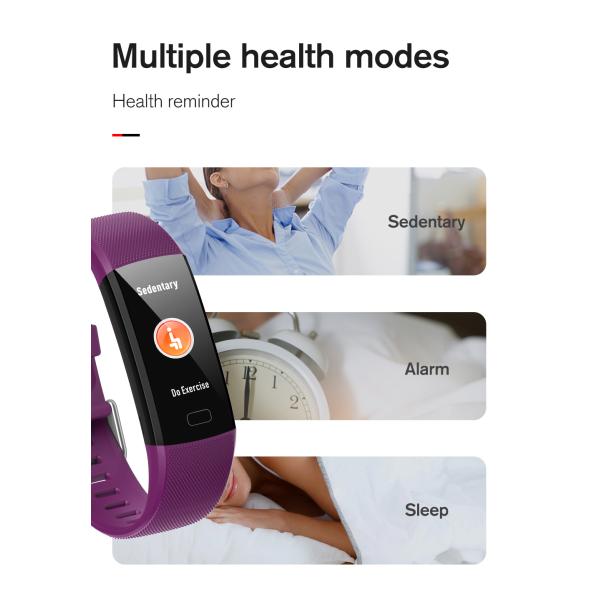 Водостойкий диапазон фитнеса Фастрак шагомера ИП67