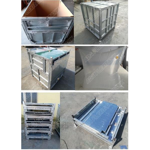 1000 Liters Foldable IBC / Customized Intermediate Bulk Shift Containers