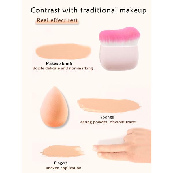 Multifunction Travel Kabuki Brush For Facial Makeup