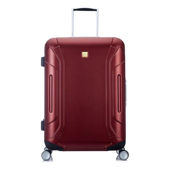 Coffre d'affaires Code verrouillage Trolley bagages avec roues tournantes Portable à bord Cadre en aluminium Fermeture Bagages de voyage
