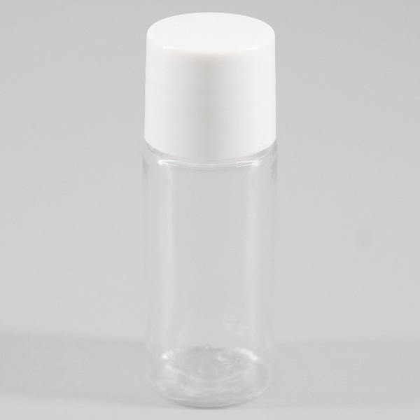 0.4oz/12ml Small Capacity Clear PET Plastic Bottle With White Screw Cap, Travel Set Bottle Perfume Liquid Spray Bottle