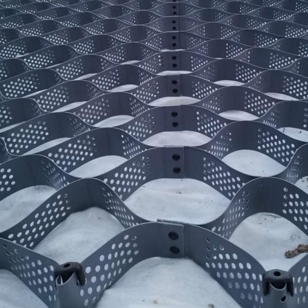 High Strength HDPE Geocell Solutions for Road Reinforcement Load Bearing Stabilization and Subgrade Protection