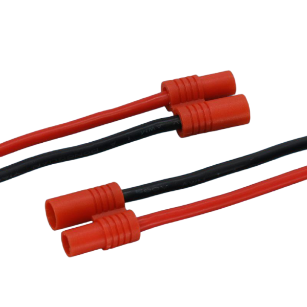 Electronic Wire Harness | Custom 30A Rated 3.5mm Gold-Plated Banana Plug Extension Cable Assembly for Quadcopter Aerial UAV | China Electronic Wire Manufacturer