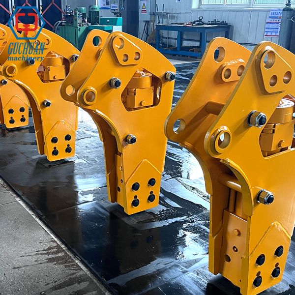 MSB MS250 Side Type Hydraulic Breaker | Banana Rock Hammer for 6-9 Ton Excavator