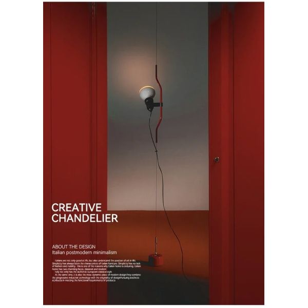 Italian Parentesi Pendant Lamp for Bedroom Bedside Lamp（WH-AP-663）