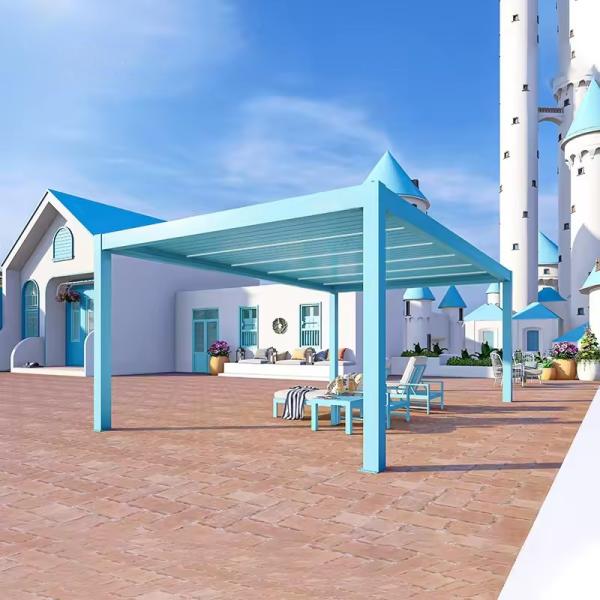 Durable and Versatile Aluminum Gazebo / Aluminium Pergola Outdoor Living Area
