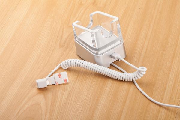 COMER anti-theft Smartphone Mobile Security Display Stand with alarm and charging