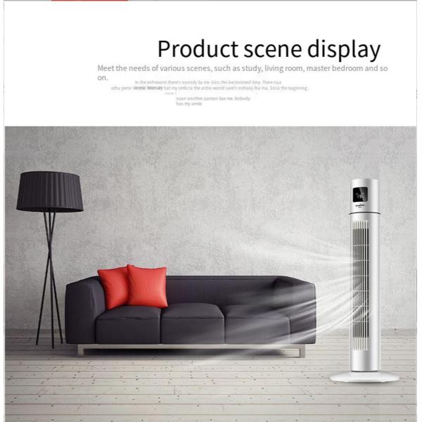 Household Intelligent Remote Control Tower Fan for Summer Cooling Efficiency