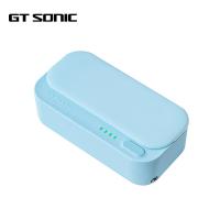 líquido de limpeza de vidros ultrassônico 45kHZ da bateria de 430ml 2500mA Mini Ultrasonic Cleaner