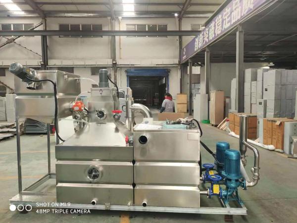 Hi-Tech Oil Water Separator Equipment 500L/Hour for Food / Beverage Factory