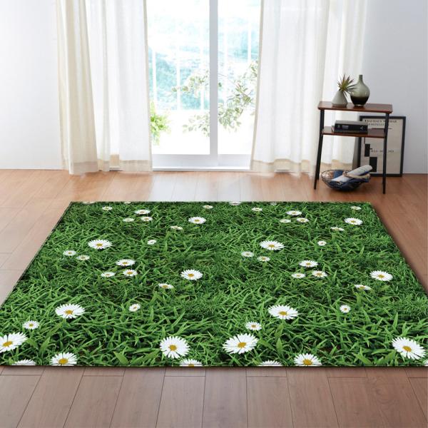 Living room carpet, bedroom floor mat, DIY pattern, flexible cross-border carpet door mat