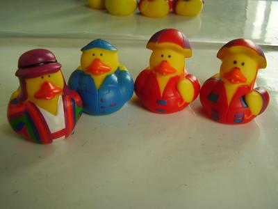 5.0L*4.6W*4.9H Cm Yellow Mini Rubber Ducks Baby Shower Toys Sort For Duckies Party Favors