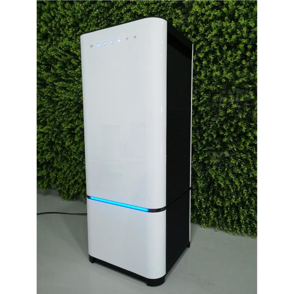 35W Floor Standing Air Purifier For Office With H13 True HEPA Filter Air Quality Monitor