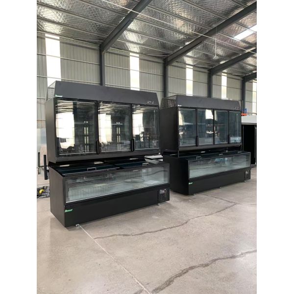 Space-Saving Plug-in Combined Freezer with LED Lighting & R290 Refrigerant