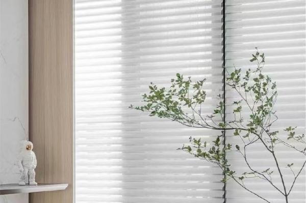 Polyester Blackout Shangri La Curtains Waterproof Manual Chain Control