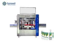 18000bph auto tipo giratório pescoço Front Back Labeler Machine da garrafa de cerveja