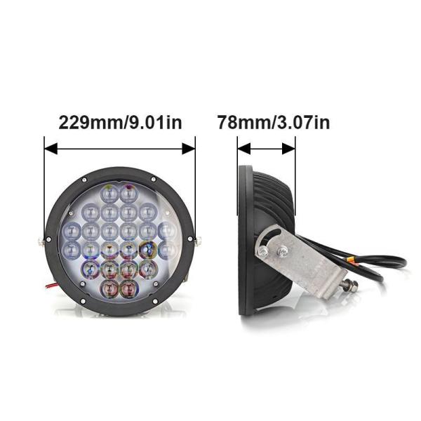 72W LED Red Line Light for Safety Warehouse Overhead Crane Design and Waterproof Rate IP67