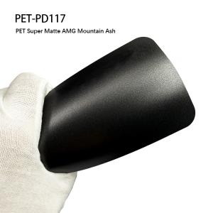 PET Super Matte AMG Mountain Ash Color Car Wrap Film 1.52*18M