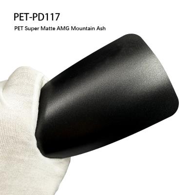 PET Super Matte AMG Mountain Ash Color Car Wrap Film 1.52*18M