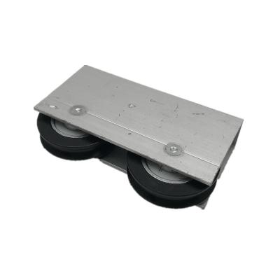 Rubberized Grant Closet Door Rollers Runners Corrosion Resistant For Sliding Wardrobe