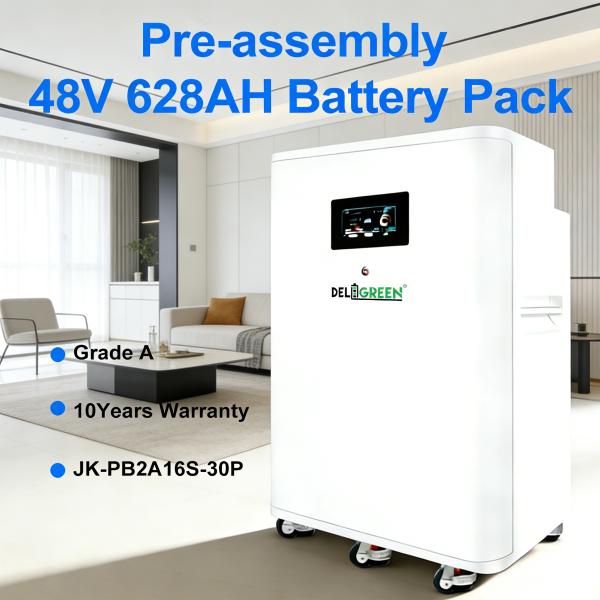 51.2V EVE 628ah Top cells 10+ Years Lifespan 32KWh Lithium Ion Batteries Home Energy Storage Solar Battery Parallel Function