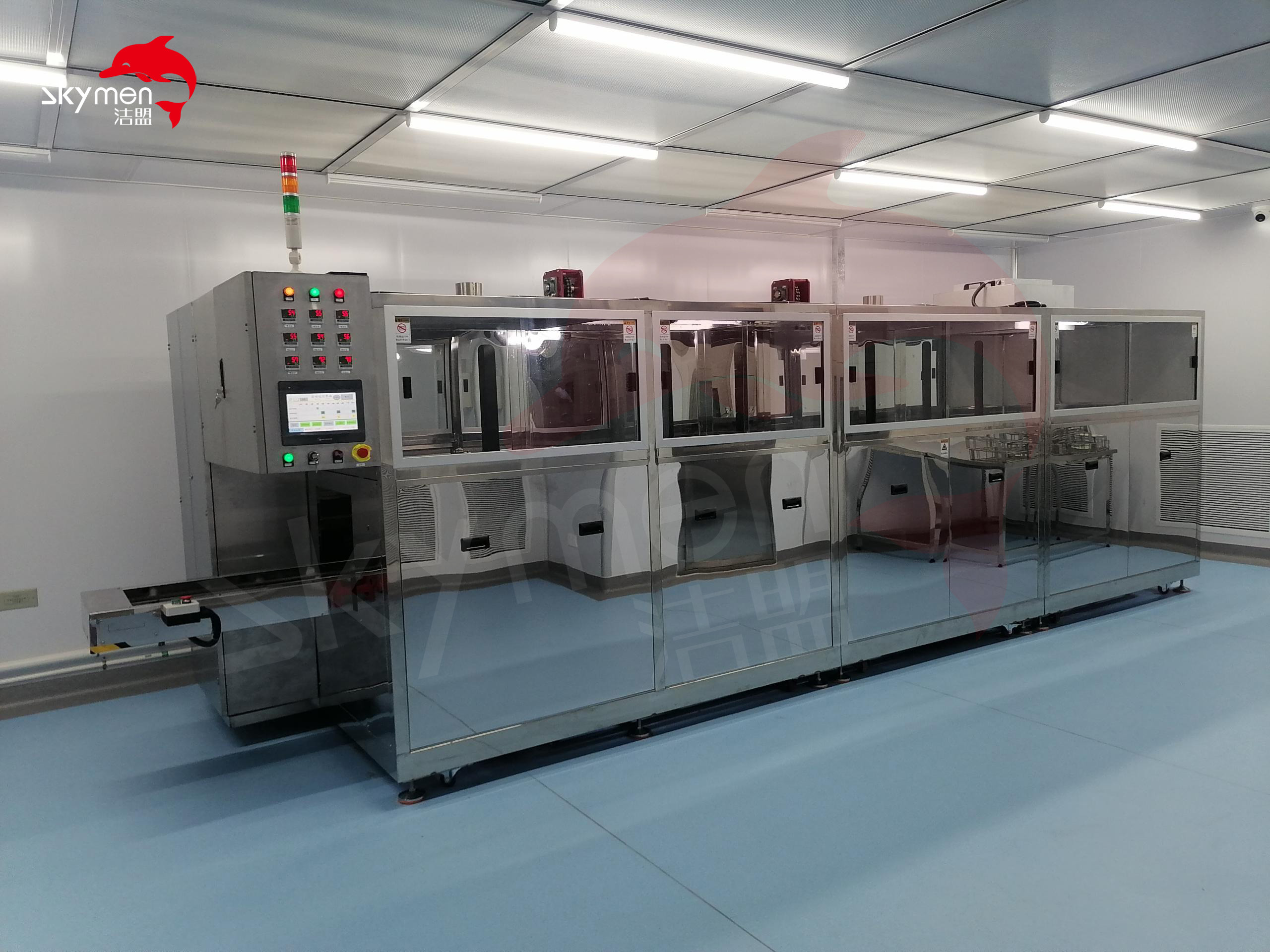540L Industrial Automatic Ultrasonic Cleaner With Temperature Range 20-80℃