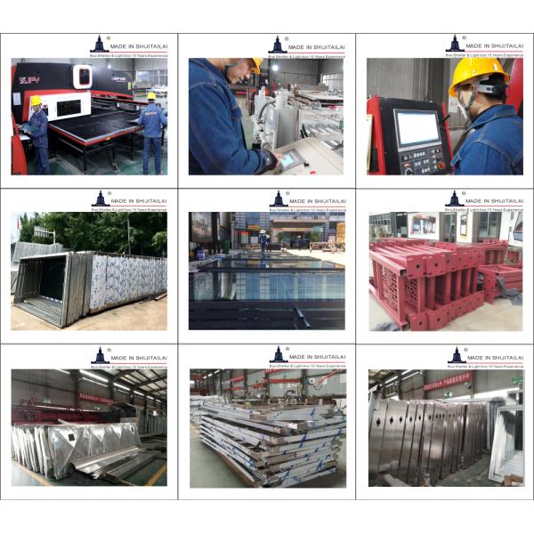 Advertising 3600*3000mm 2500nit Smart Bus Shelter