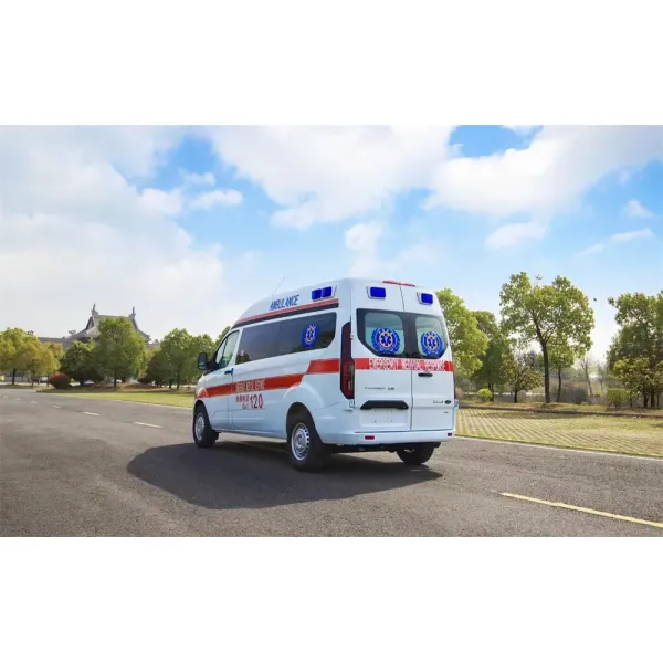 Ford Gasolinetransit Monitoring Ambulance Hostiptal ICU First Aid Ambulance
