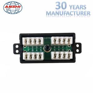 Caixa de junção 8P8C de CAT6 CAT5E IDC RJ45 Jack trapezoide