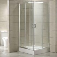 Os dois compartimentos de vidro transparentes do chuveiro da porta esquadram 900*900*1950mm dados forma