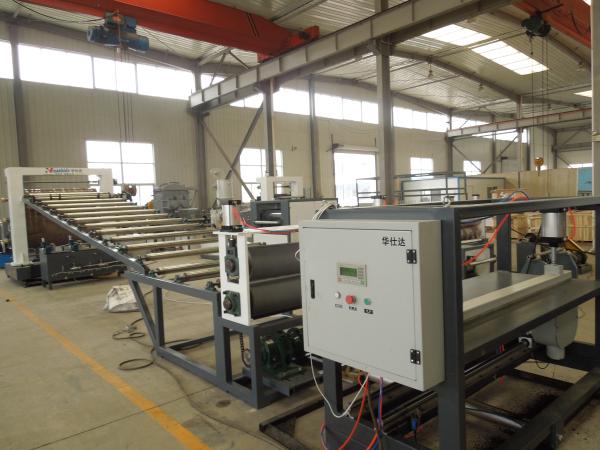 800mm- 3000mm Polypropylene Board Forming System With Integral Type Extruder