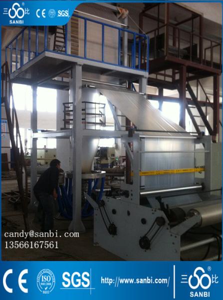 50MM 11KW LDPE / HDPE Film Blowing Machine With Double Winder